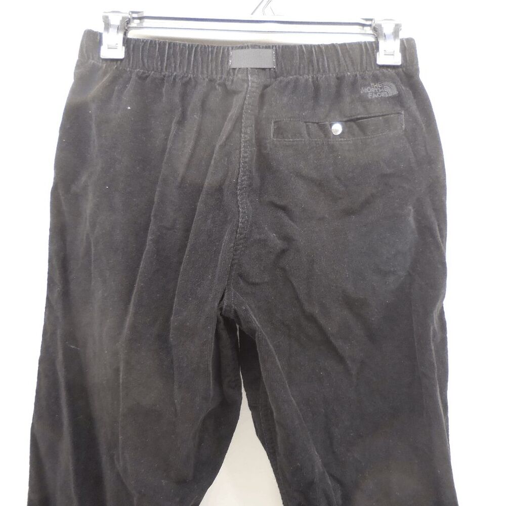 The North Face Pants Womens Medium Black Corduroy Easy Wide Leg Belted EUC - Picture 7 of 12